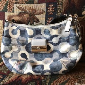 Blue Jean Coach Purse